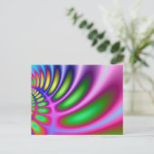 Carte Postale Courbure des couleurs (Debout devant)