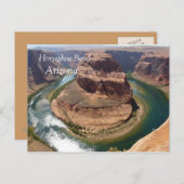 Carte Postale Courbure en fer à cheval (Devant / Derrière)