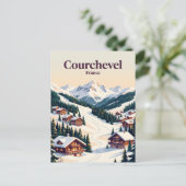 Carte Postale Courchevel France (Debout devant)