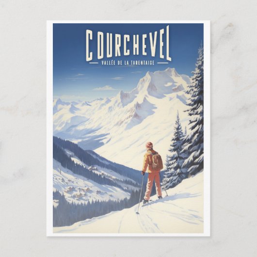 Carte Postale Courchevel - Vallée de la tarentaise (Devant)