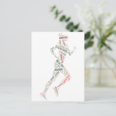 Carte Postale Coureur (Debout devant)