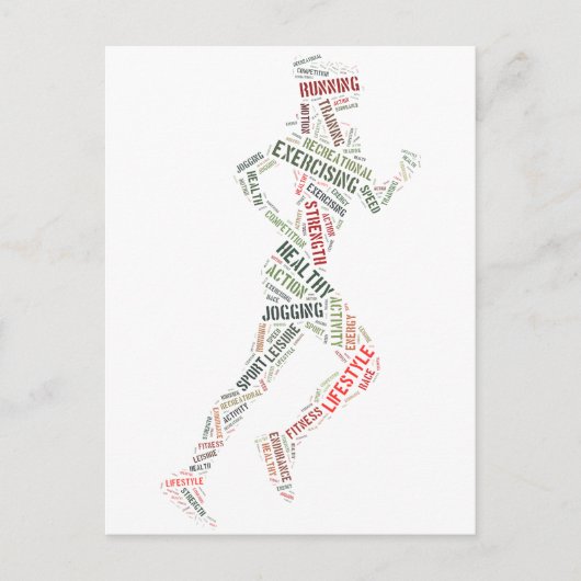 Carte Postale Coureur (Devant)