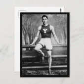 Carte Postale Coureur (Devant / Derrière)