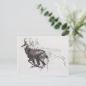 Carte Postale Coureur Chamois (Debout devant)