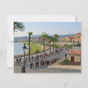 Carte Postale Coureurs du Paris-Nice à Nice le 19 mars 1933