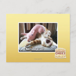 Carte Postale Courez ! Sauvez-vous !