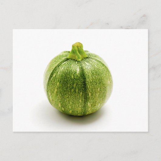 Carte Postale Courgette ronde (Devant)