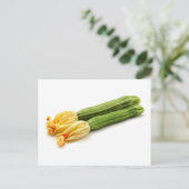 Carte Postale Courgettes triées (Debout devant)
