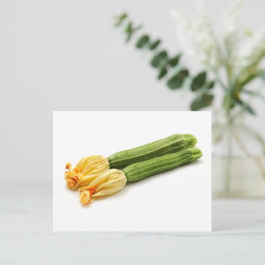 Carte Postale Courgettes triées (Debout devant)