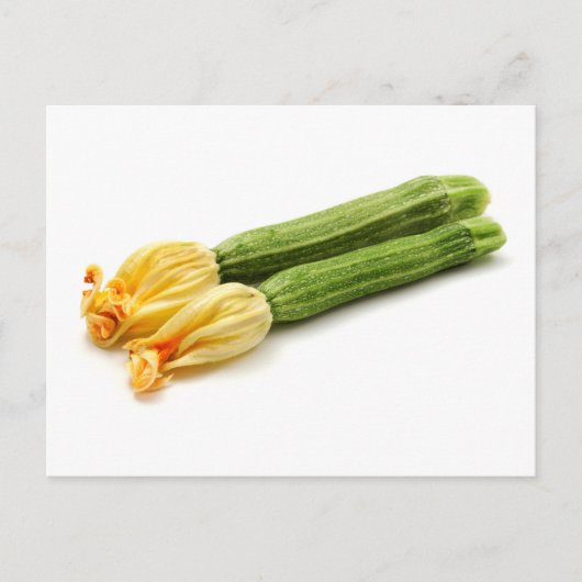 Carte Postale Courgettes triées (Devant)