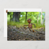 Carte Postale Courir Acorn Elf - sport (Devant / Derrière)