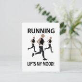 Carte Postale Courir Ascense Mon Humeur Courir (Debout devant)