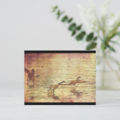 Carte Postale Courir des canards (Debout devant)