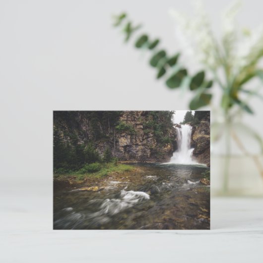 Carte Postale Courir Eagle Falls aka Trick Falls dans les deux (Debout devant)