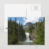 Carte Postale Courir Eagle Falls au parc national des Glaciers (Devant / Derrière)