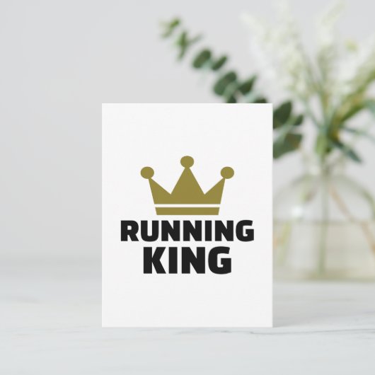 Carte Postale Courir King (Debout devant)
