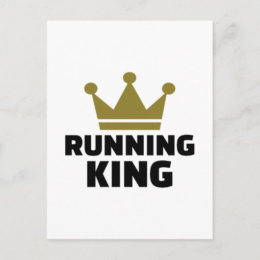 Carte Postale Courir King (Devant)