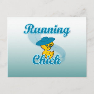 Carte Postale Courir le poussin #3
