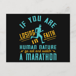 Carte Postale Courir - Si vous perdez dans la foi