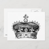 Carte Postale Couronne (Devant / Derrière)