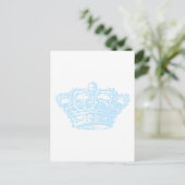 Carte Postale Couronne bleue (Debout devant)