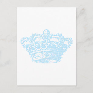 Carte Postale Couronne bleue
