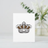 Carte Postale Couronne - Brown (Debout devant)