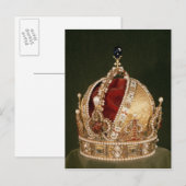 Carte Postale couronne de couronnement de Rudolph II, c.1576 (Devant / Derrière)