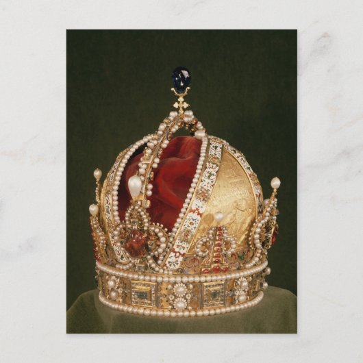 Carte Postale couronne de couronnement de Rudolph II, c.1576 (Devant)
