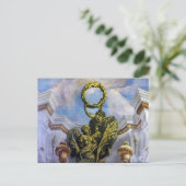 Carte Postale couronne de fresque (Debout devant)