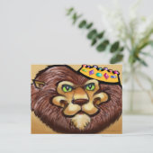 Carte Postale Couronne de lion (Debout devant)