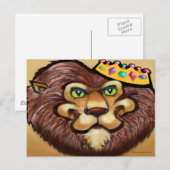 Carte Postale Couronne de lion (Devant / Derrière)