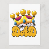 Carte Postale Couronne de rois papa (Devant)