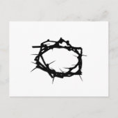 Carte Postale Couronne d'épines (Devant)