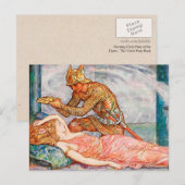 Carte Postale Couronne d'or pour la Fée Princesse de l'Aube (Devant / Derrière)