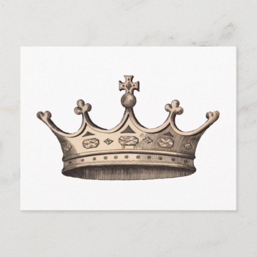 Carte Postale couronne écossaise (Devant)