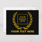 Carte Postale Couronne Golden Laurel (Devant / Derrière)