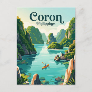 Carte Postale Couronne, Palawan Philippines
