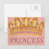 Carte Postale Couronne princesse juive par Chariklia Zaris (Devant / Derrière)