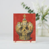 Carte Postale Couronne russe - couverture vintage (Debout devant)