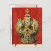 Carte Postale Couronne russe - couverture vintage (Devant / Derrière)