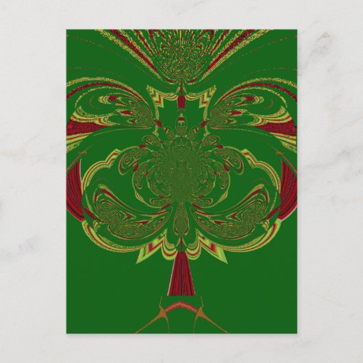 Carte Postale Couronne verte (Devant)