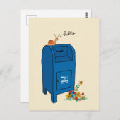 Carte postale Courrier (Devant / Derrière)