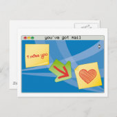 Carte Postale courrier (Devant / Derrière)