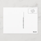 Carte postale Courrier (Dos)