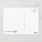 Carte postale Courrier (Dos)