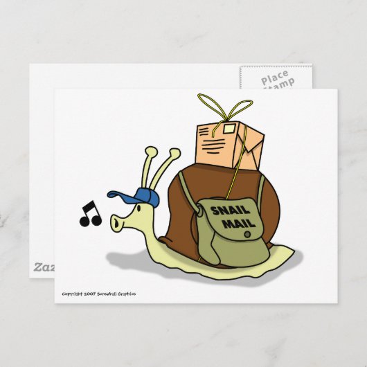 Carte postale Courrier (Devant / Derrière)