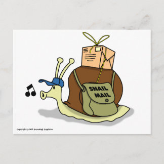 Carte postale Courrier