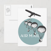 Carte Postale Courrier aérien (Devant / Derrière)