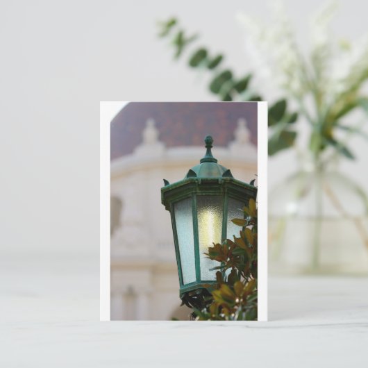 Carte Postale Courrier de lampe (Debout devant)